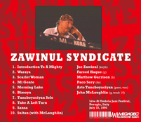ZAWINUL SYNDICATE / UMBRIA JAZZ 1995(1CDR) -